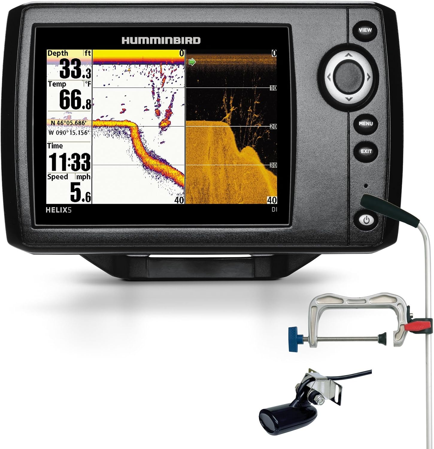 Humminbird Helix 5x di Fishfinder Portable Professional Amazon.co.uk Sports & Outdoors
