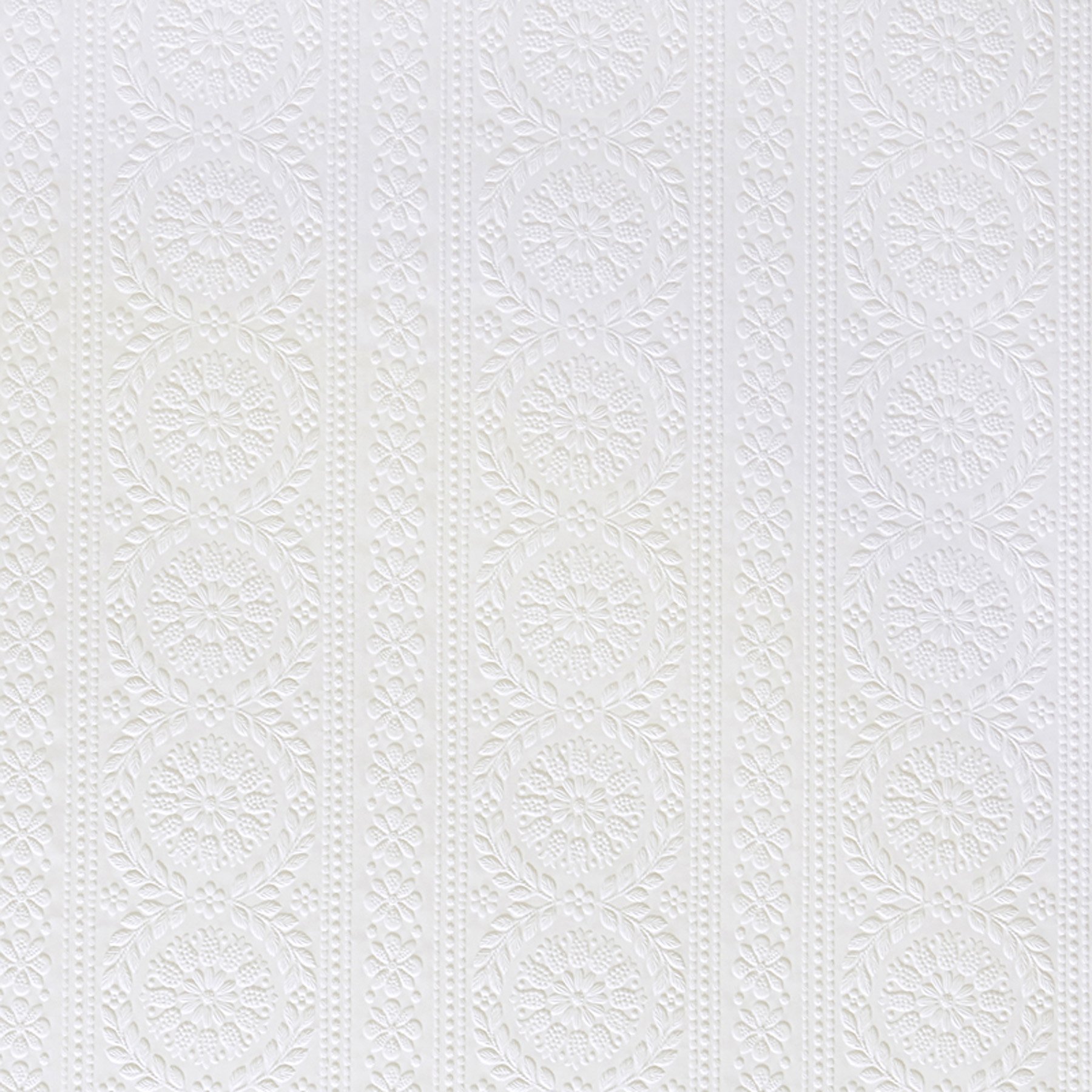 Brewster RD340 Anaglypta Wallpaper, 21-Inch x 396-Inch, Whites