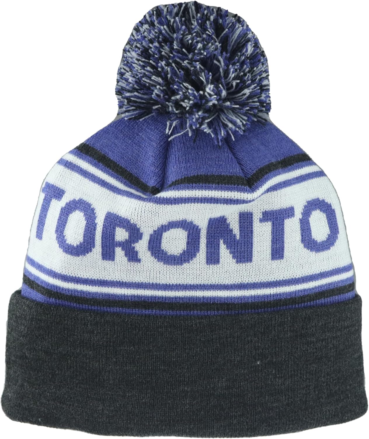 ZHATS NHL Unisex-Adult NHL Officially Licensed Beanie Pom Finish Line - Image 2