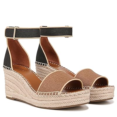 Franco Sarto Clemens Raffia Espadrille Wedge Heel Sandals Women