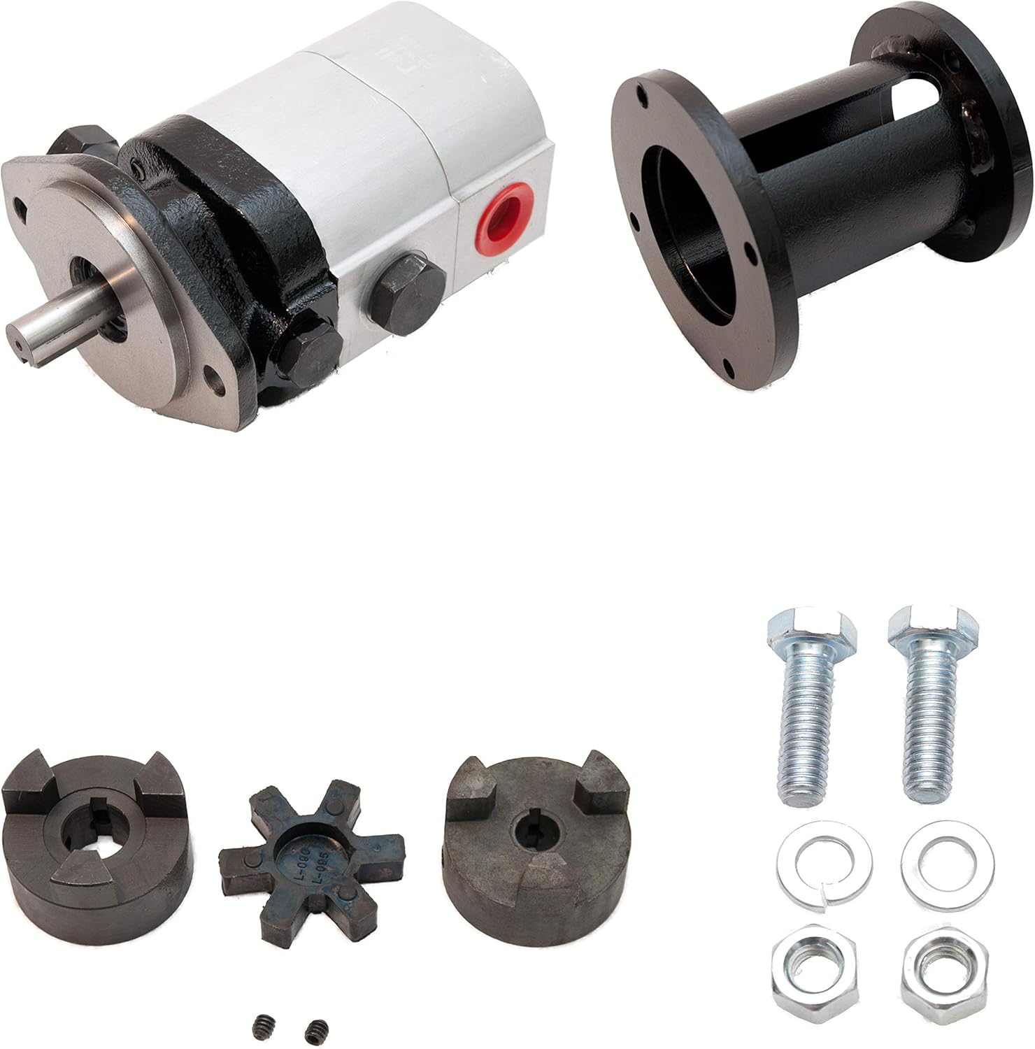 Buy ToolTuff Log Splitter Build Kit 28 GPM Pump, Coupler, Mount, Bolts