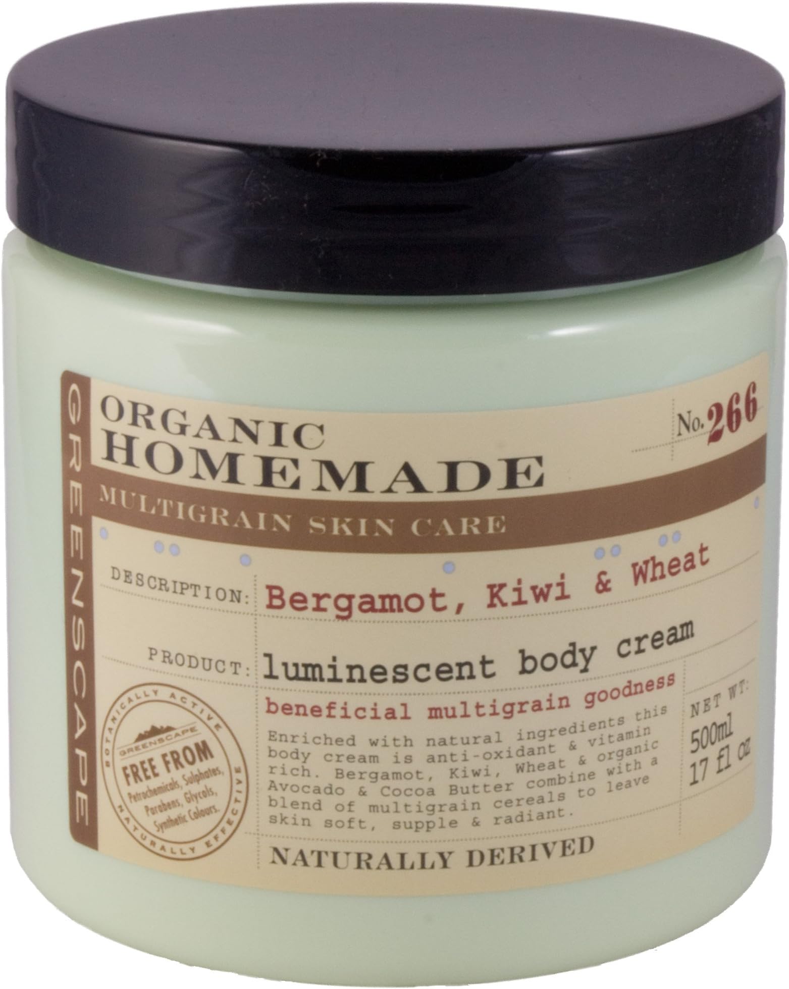 Bergamot, Kiwi and Wheat Luminescent Body Cream