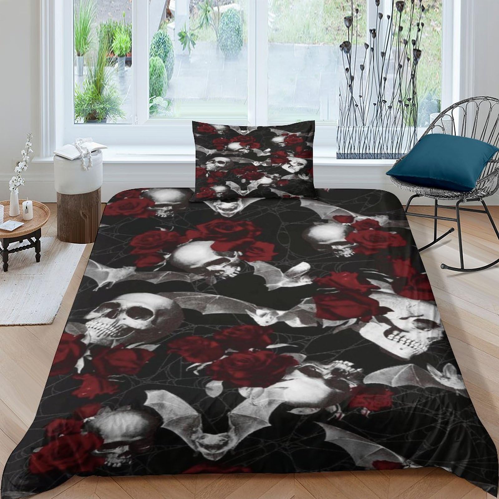 Parure de lit 3D Galaxy pour chambre d'enfant lit simple 135x200cm