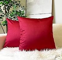 Vista 47 de Aiking Home - Funda de almohada decorativa rectangular de seda sintética de 12 x 18 pulgadas, cierre de cremallera, color aguamarina (juego de 2)