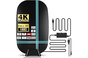 2024 Best Amplified HD Digital TV Antenna Long 620 Miles Range