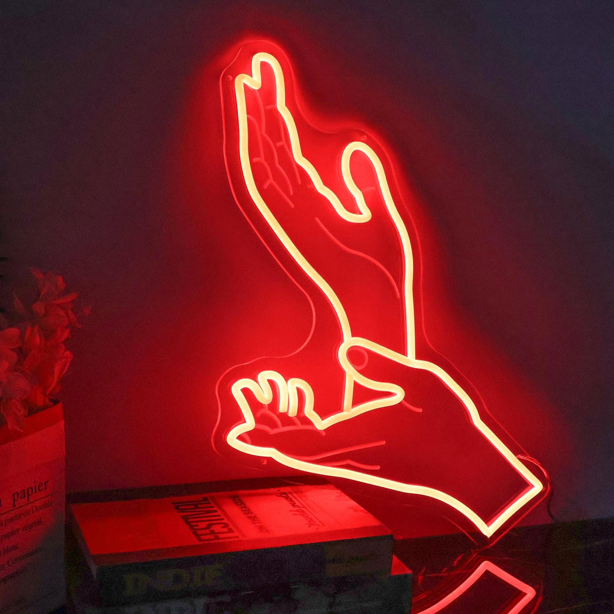 Custom Meanwhile Neon Sign - Twin Peaks Inspired LED Light, Sci-Fi
