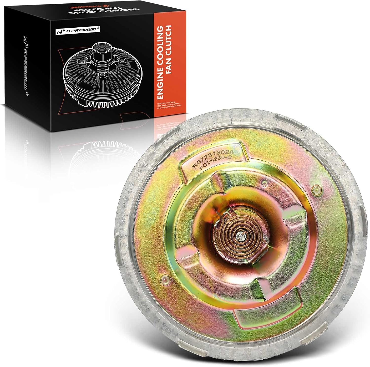 A-Premium Engine Cooling Fan Clutch Replacement for Chevrolet Blazer 1996-2003 S10 Tahoe Express 1500 2500 3500 GMC Yukon Sonoma Isuzu Hombre Oldsmobile Bravada