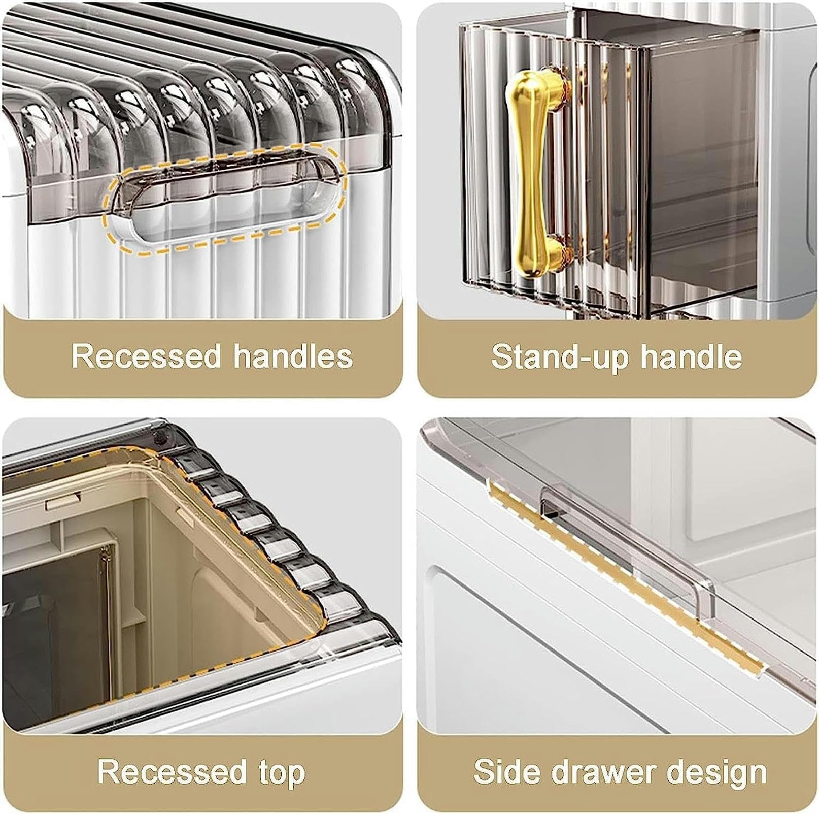 Cajones de almacenamiento apilables Unidad de gabinete de Pie Almacenamiento de baño, Gabinete de almacenamiento de inodoro para baño Delgado Almacenamiento de piso de es