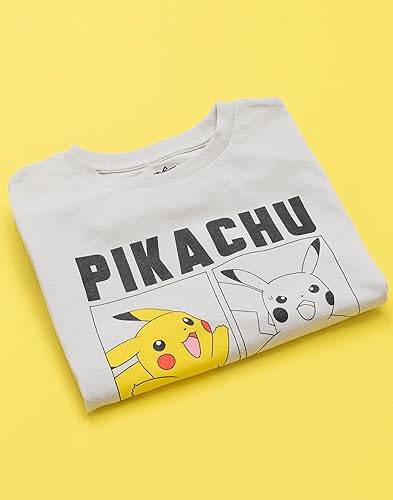 Miniatura 5 de Pokemon Camiseta Niños Niños Skater Ropa Gris Pikachu Game Top