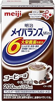 Amazon | メイバランスミニ コーヒー味 125ml×24本【ケース