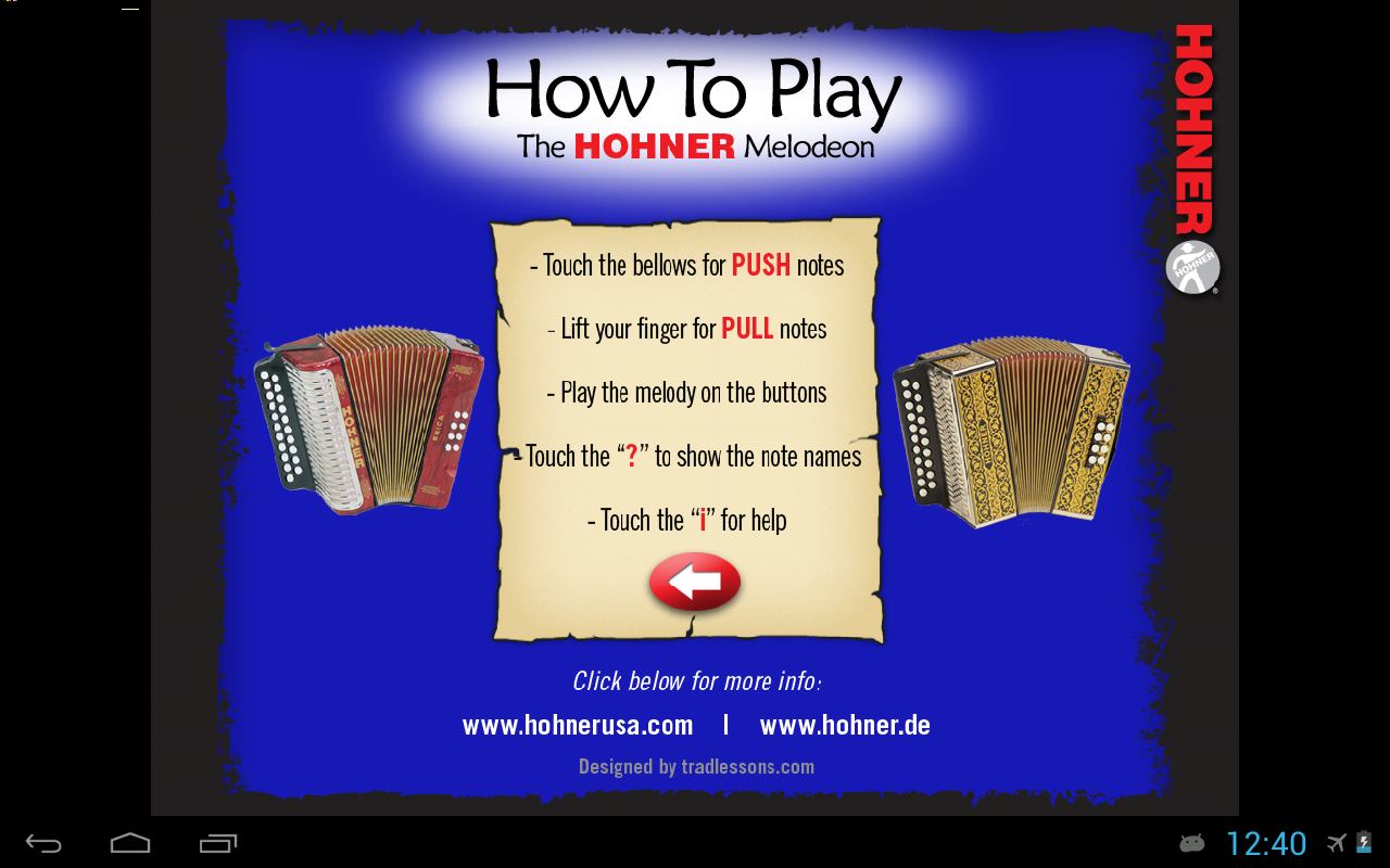 Hohner C/D Button AccordionAmazon.deAppstore for Android