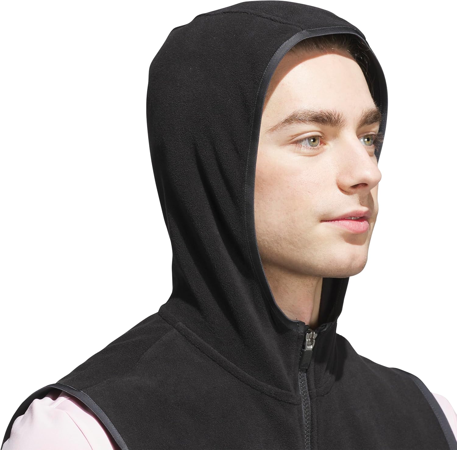 adidas mens Ultimate365 Fleece Hoodie Full-zip Vest - Image 7