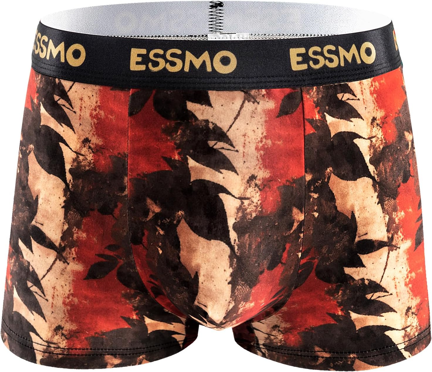 Men's Underwear Boxer Briefs Soft Moisture Wicking Lightweight Breathable Cute Mid Rise Briefs