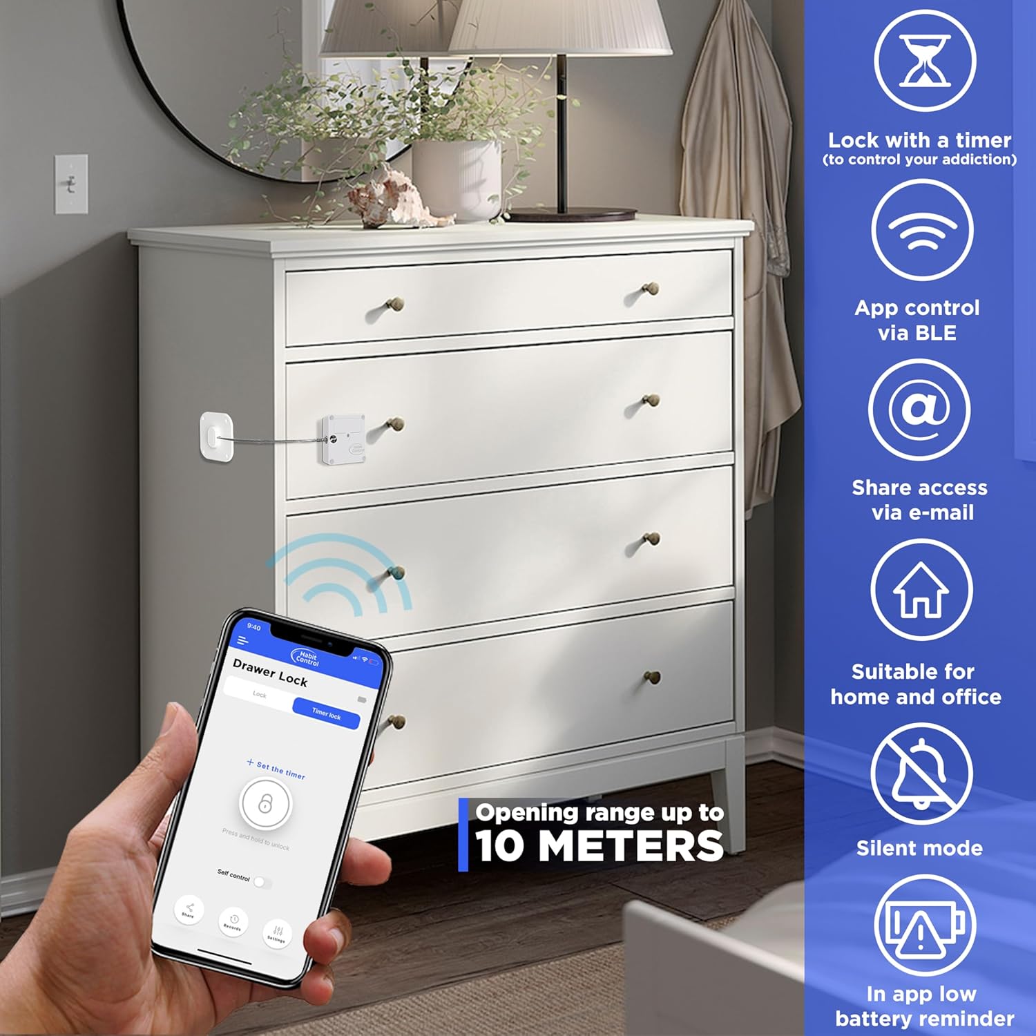 Timed Lock for Drawers