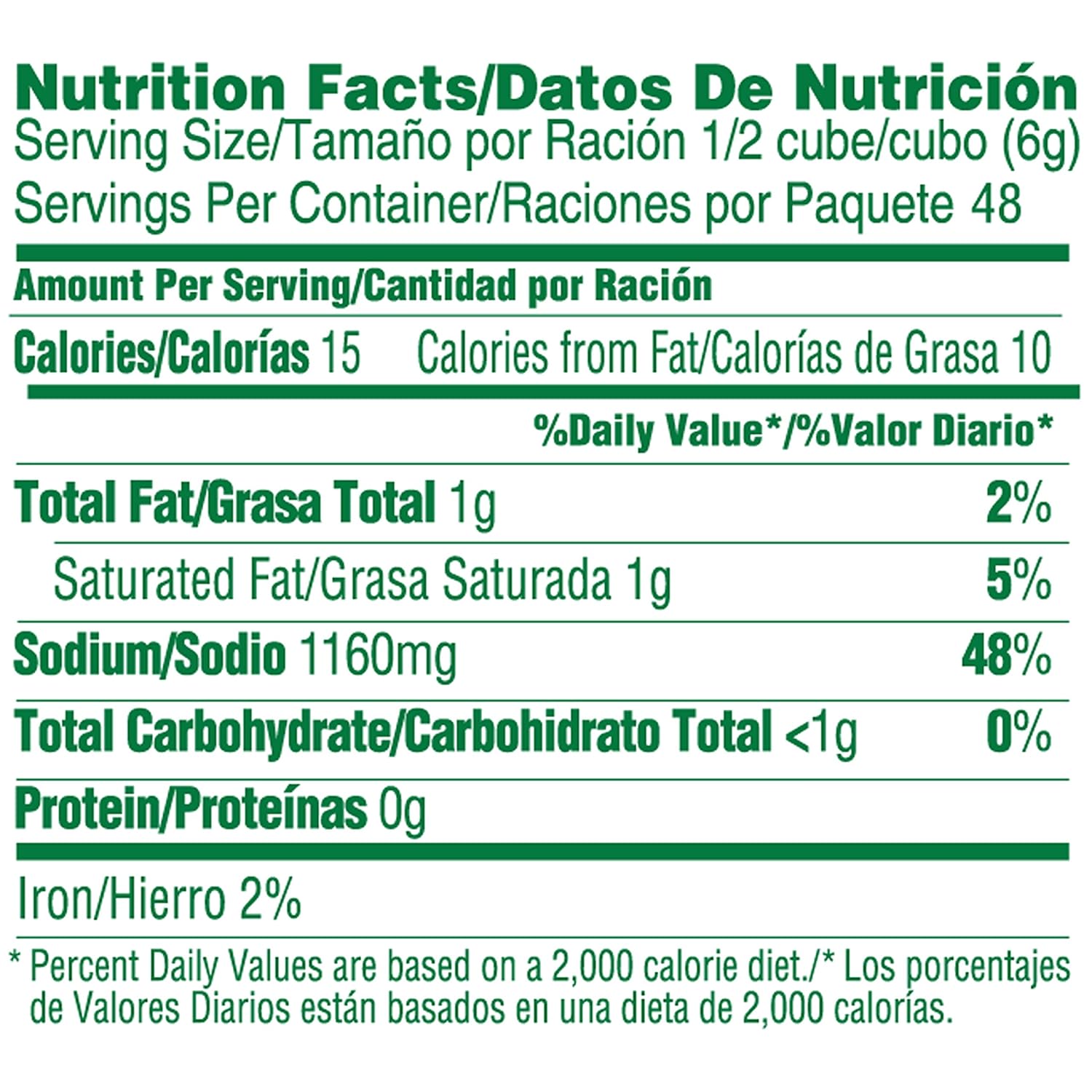 Knorr Cube Bouillon Chicken 9.3 oz, 24 count, 36 Pack