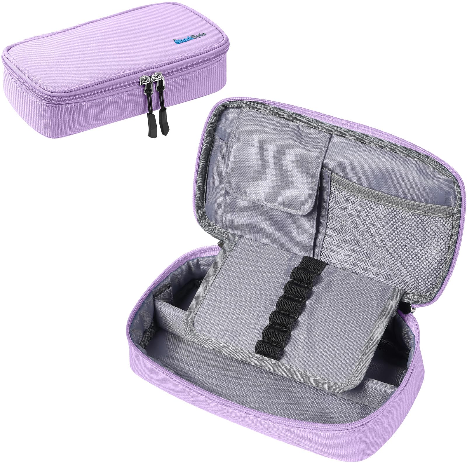 SharkByte Big Pencil Case for Students Girls Boys Large Capacity Pencil Cases Bag