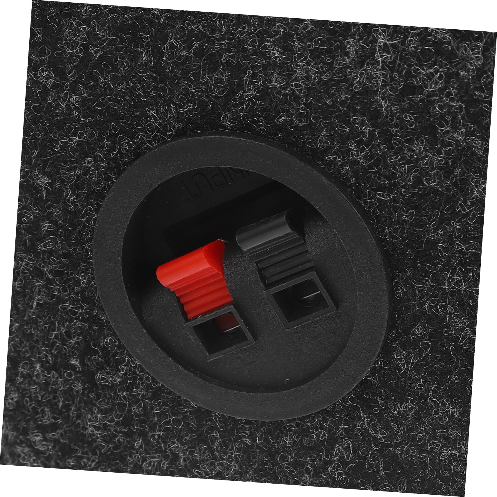 Box per Altoparlante Subwoofer Auto in Legno Nero Bassi Potenti e Facile da Usare per Installazione Audio Veicolare