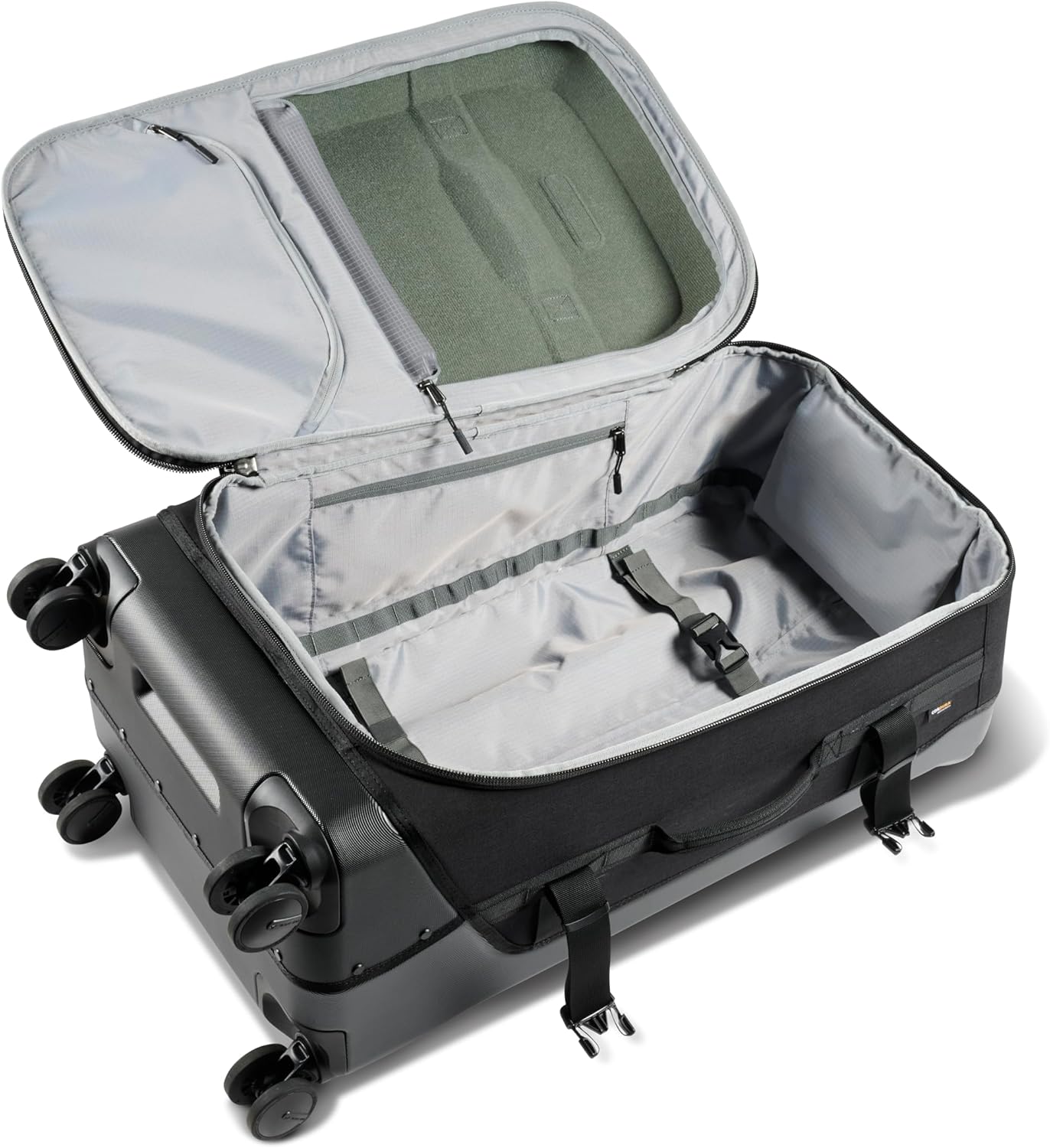 Pelican Aegis Luggage - Check in Duffel Bag with Wheels - 30 Inch Suitcase with Wheels (Black)