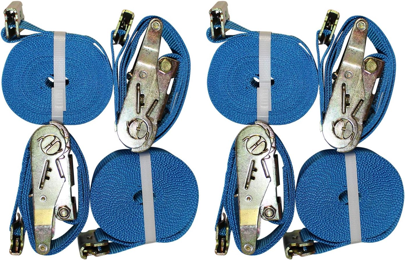 SGT KNOTS ETrack Adjustable Ratchet Strap Heavy Duty