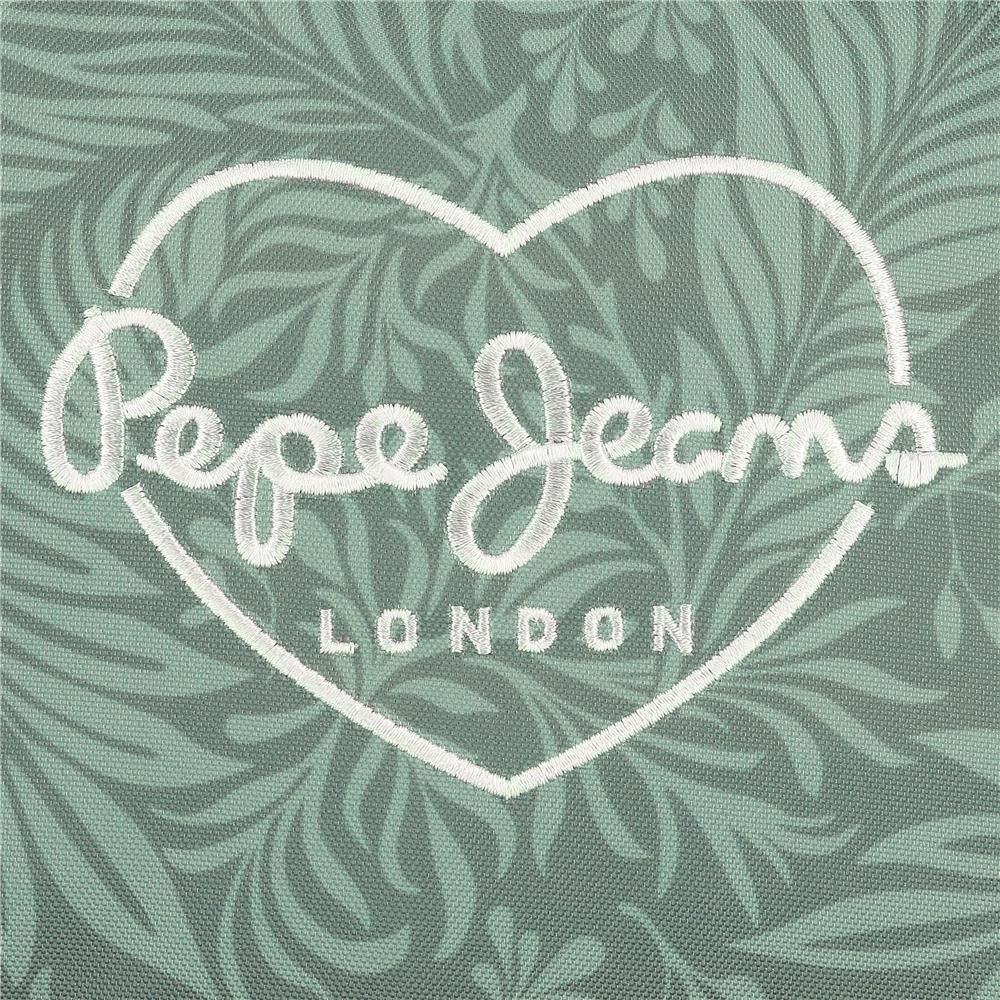 Pepe Jeans Coraile Mochila escolar, azul, Tirantes ajustables para llevarla cómodamente, varios compartimentos, Joumma Bags