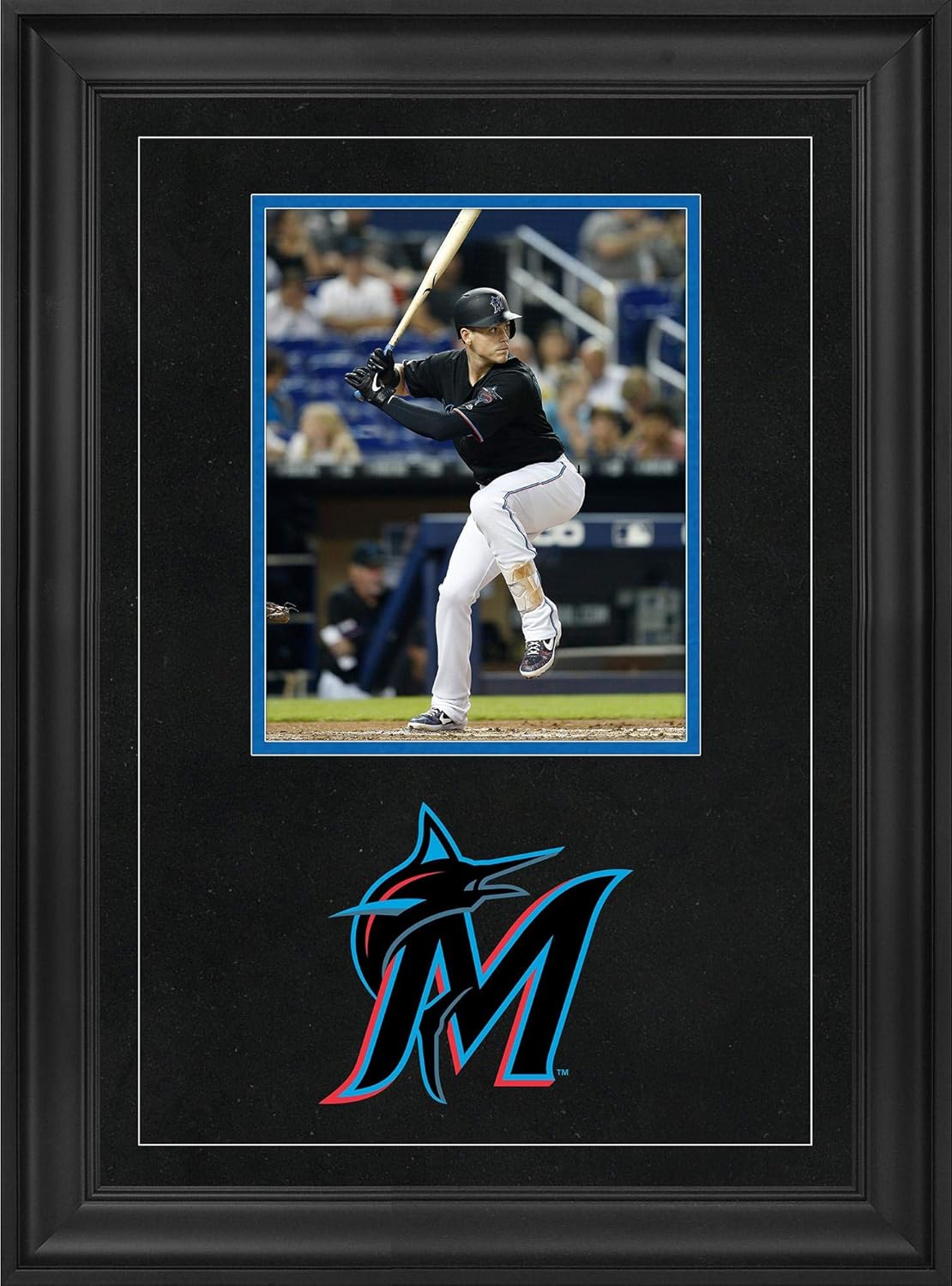 Miami Marlins Deluxe 8" x 10" Vertical Photograph Frame with Team Logo - Baseball Other Display Cases