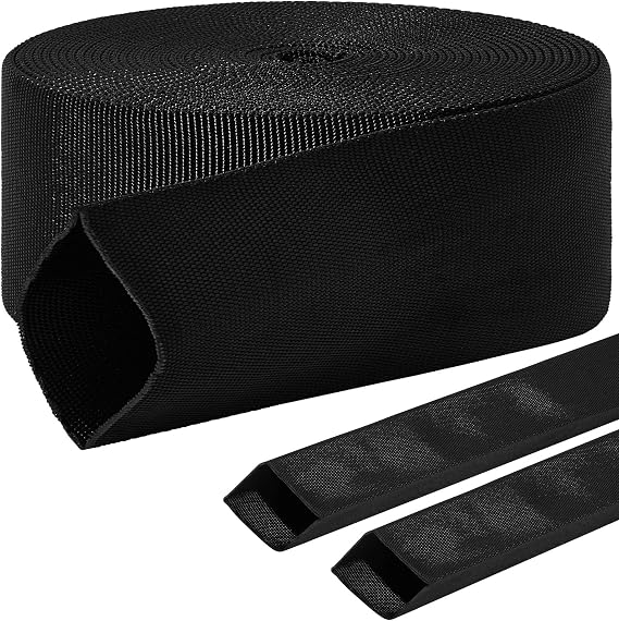 26 Ft Nylon Protective Hose Sleeve – Cable Sleeve For Torch, Hydraulic Lines – Abrasion Protection