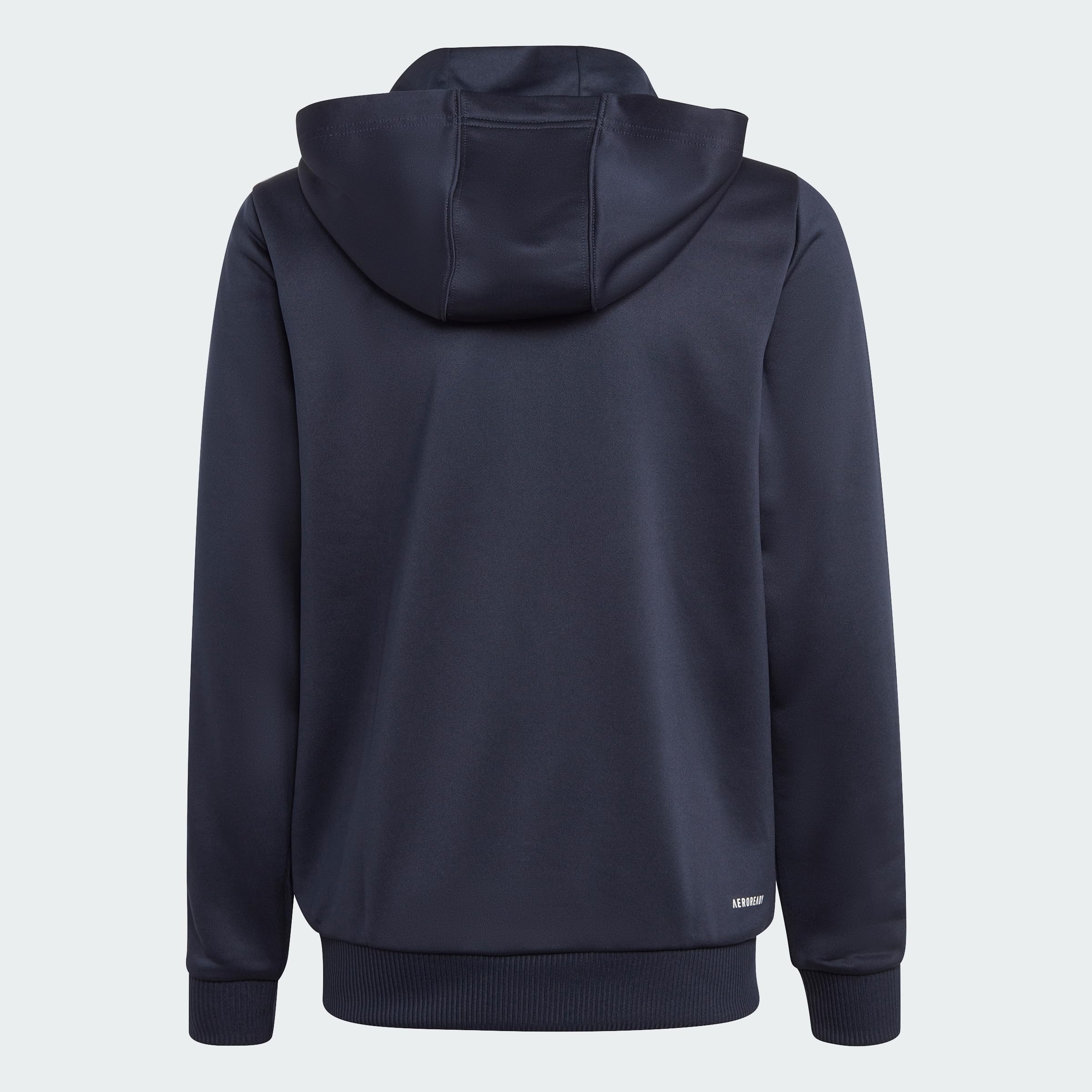 adidas Jungen Train Essentials Aeroready 3-Stripes Regular-fit Full-Zip Hoodie Trainingsjacke mit Kapuze (1er Pack)