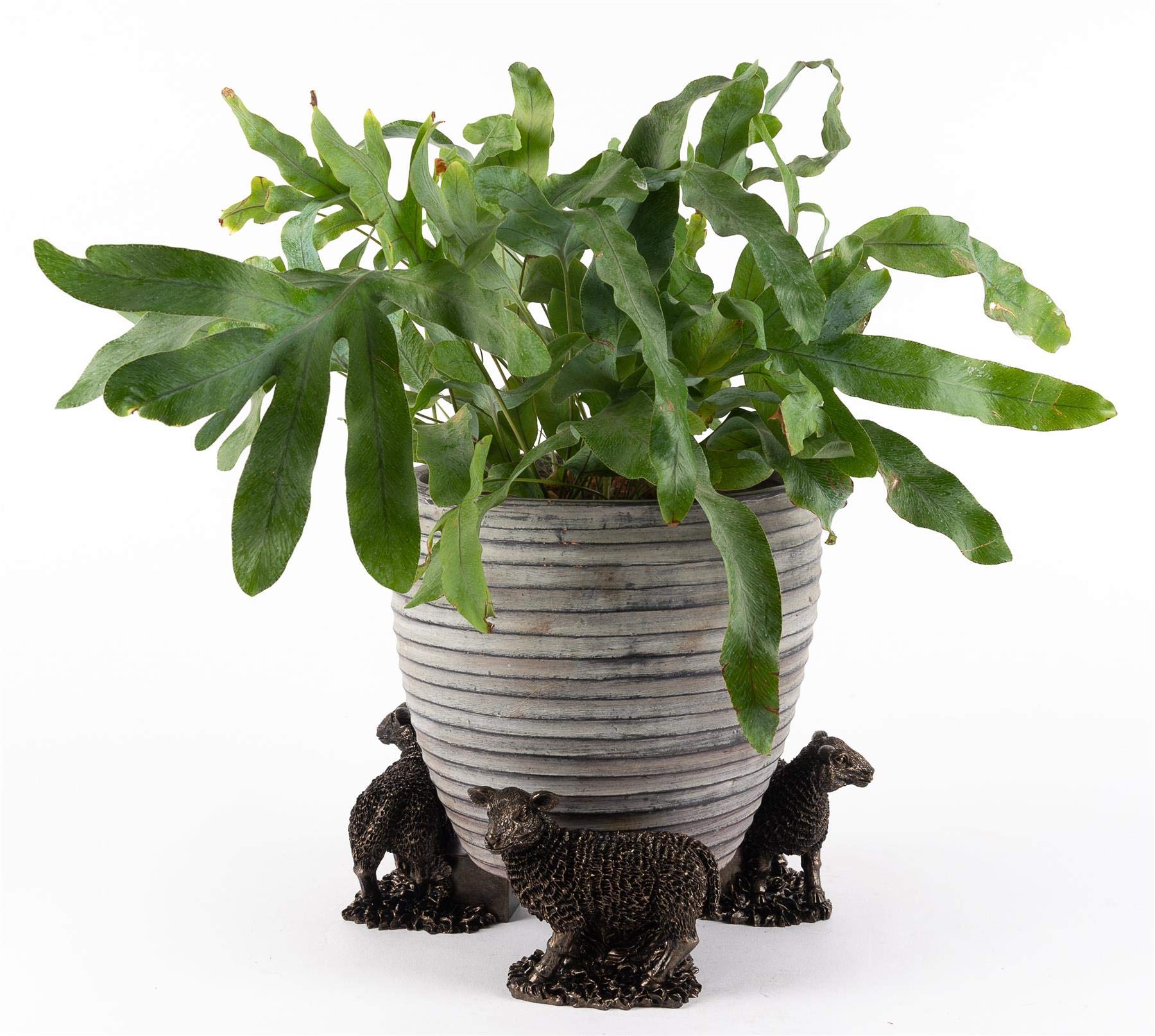 Potty Feet Hedgehog Figures Plant Pot Feet - Planter Support - Handmade Decorative Ornaments - 3pcs — view 86