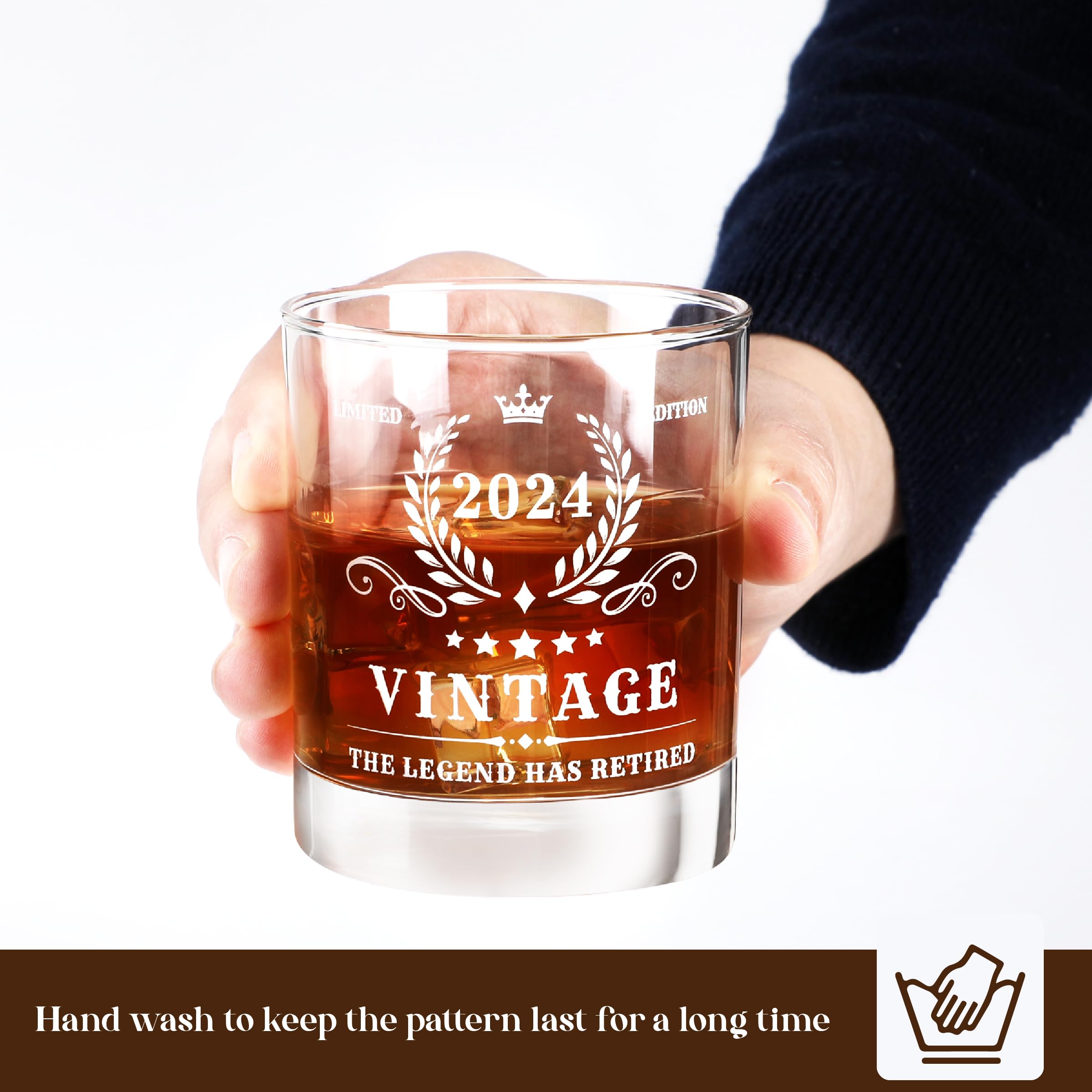 Amazon | Pagather 男性退職ギフト - ヴィンテージ 2024 ウイスキー