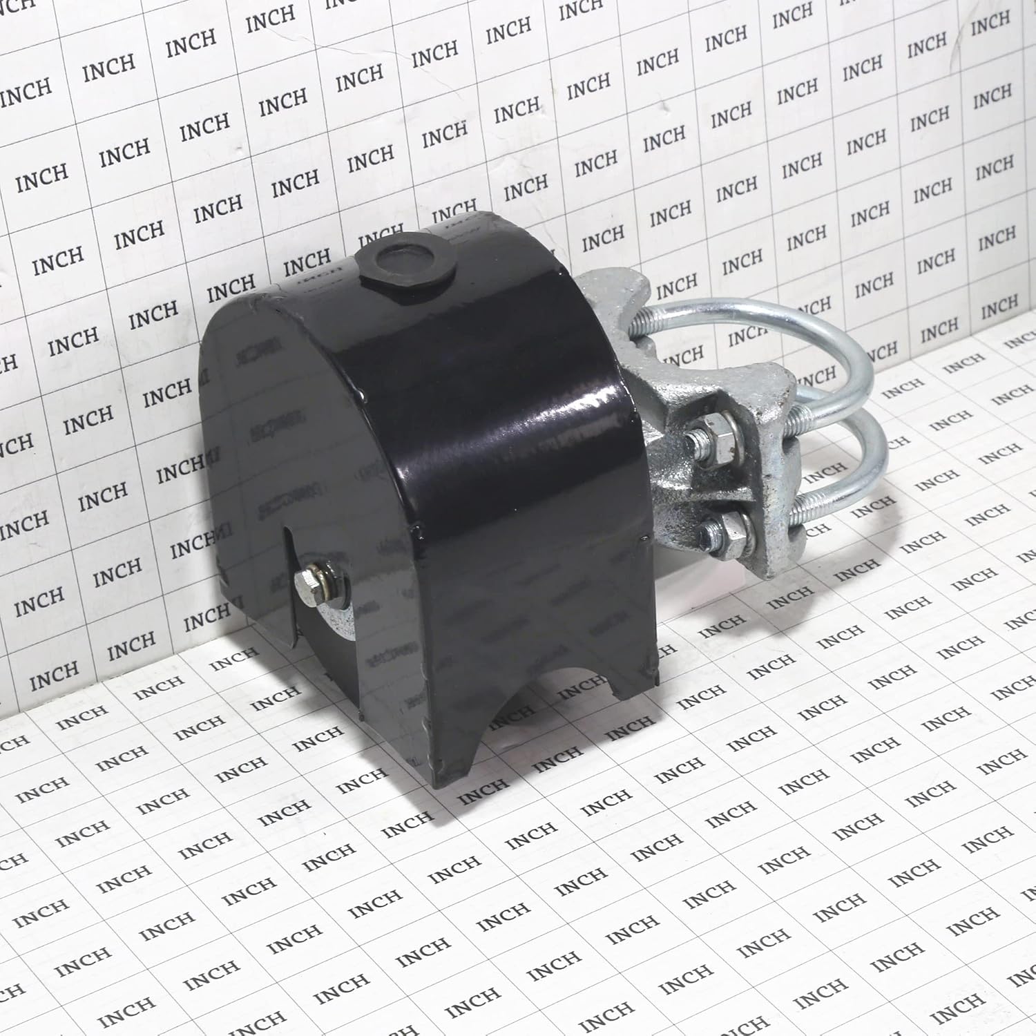 Chain Link 2 1/2" [2 3/8" OD] Round Post x 1 5/8" Round Gate Frame Premium Nylon Mini Cantilever Roller w/Safety Cover for Sliding Gates (Pack of 4)