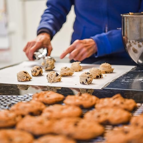 Miniatura 6 de Cuchara para helado, cuchara para galletas, cucharas grandes para hornear, cuchara de galletas de acero inoxidable 18/8 para hornear, cuchara de