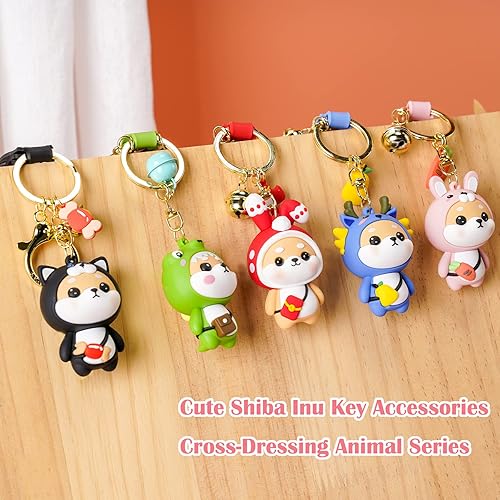 Miniatura 9 de YOU WIZV Lindo llavero Kawaii Anime Llaveros para niños Mochila Dijes Llavero Accesorio Regalo Amigo para Mujeres Niñas