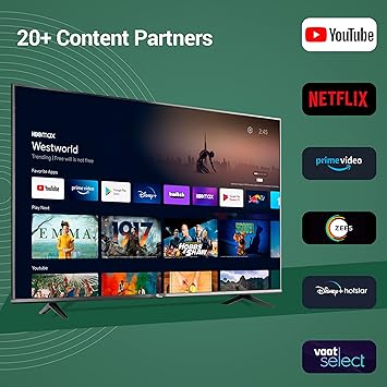 CELLECOR 100 cm (40 inch) Full HD LED Certified Smart Android TV with Two Smart Remotes (40CS)