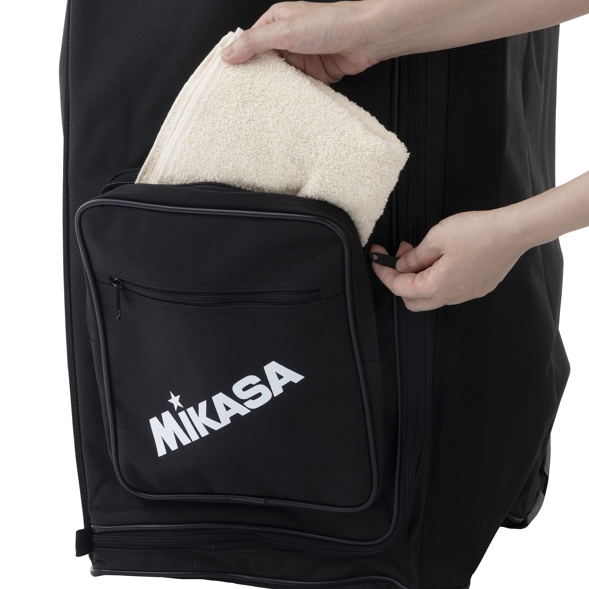 Amazon | ミカサ(MIKASA) 遠征バッグ大型 黒 BA-100 | ミカサ | ボール