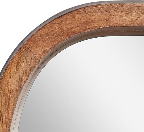 Miniatura 2 de Signature Hardware 484587 Acrewood 31-18" x 19" Framed Bathroom Mirror