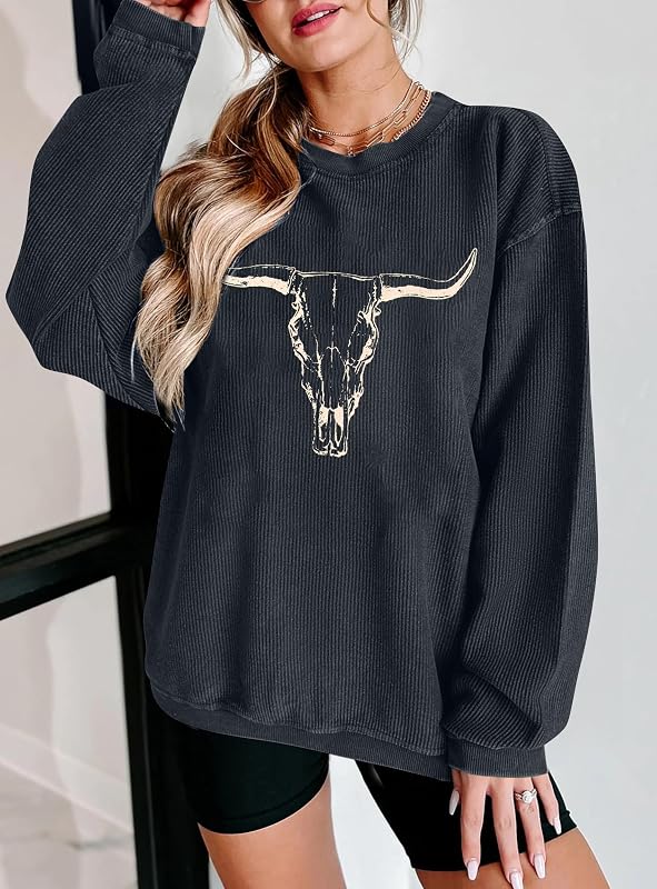 UNIQUEONE Western Cowgirl Sweatshirts for Women Country Concert Outfits image 2