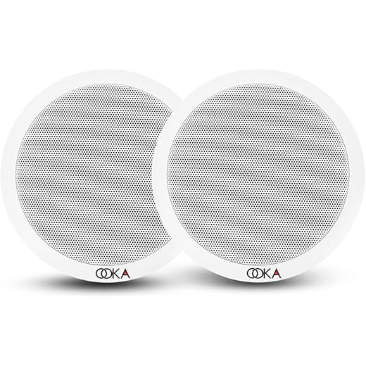 OOKA AUDIO Twins 707 Bluetooth Ceiling Speaker Set of 2