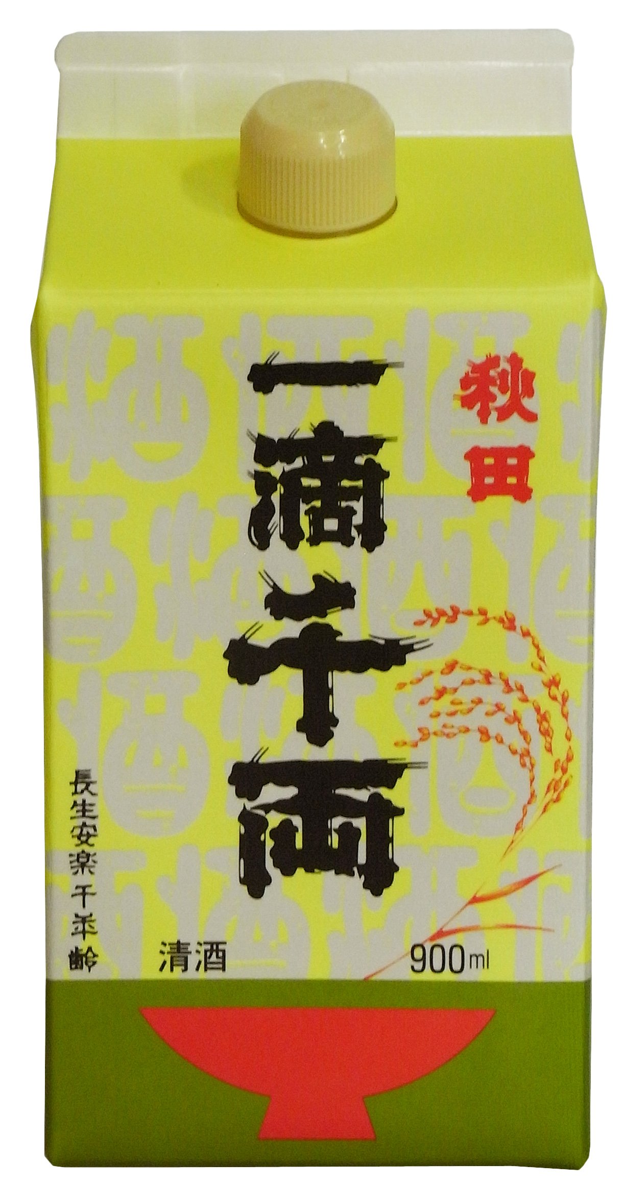 秋田県醗酵 一滴千両 パック [ 日本酒 秋田県 900ml ]