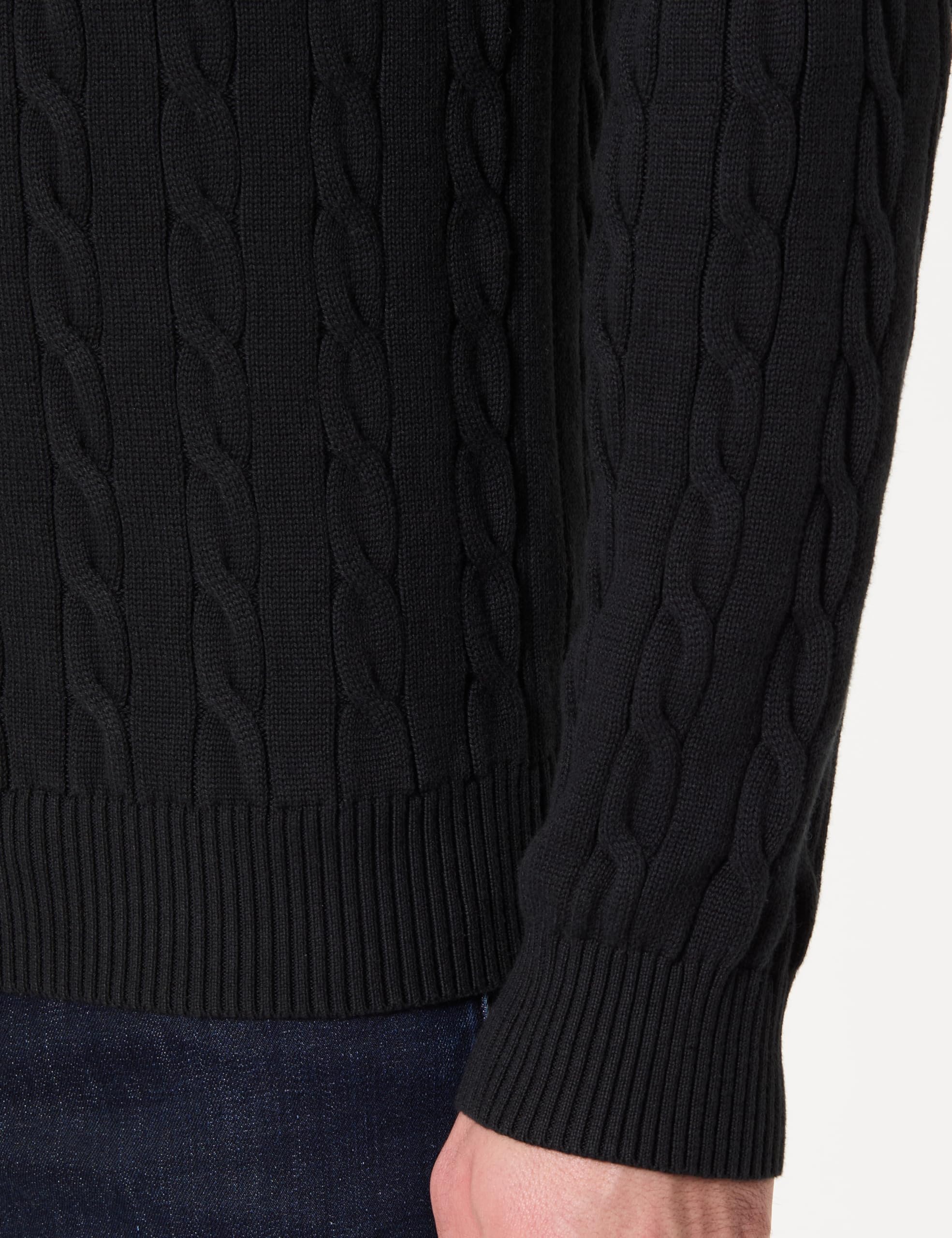 GANT Kardigan Mężczyźni Cotton Cable Zipped Cardigan