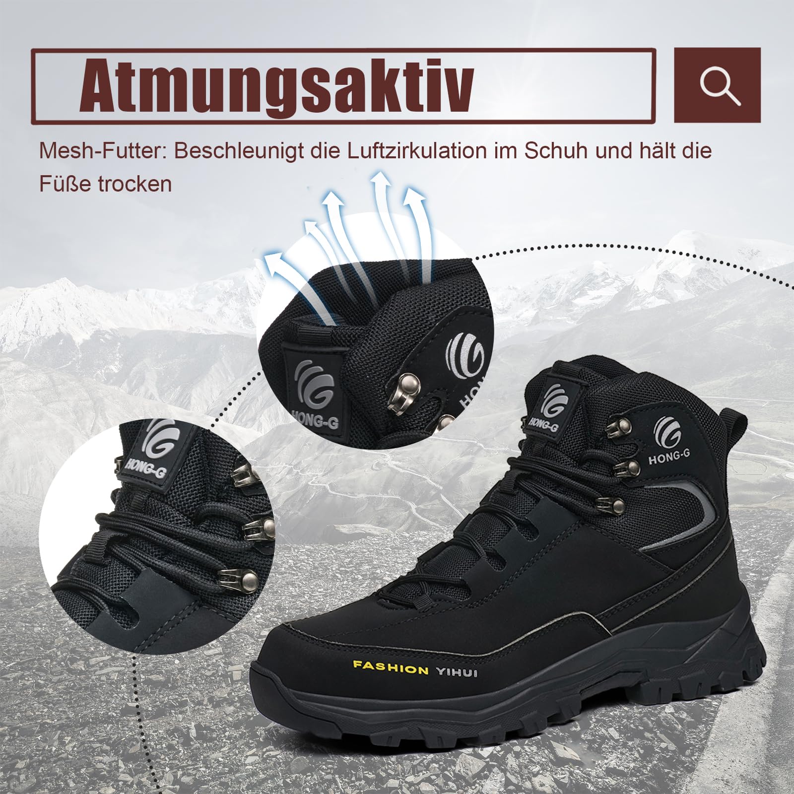 Botas de Seguridad para Hombre Mujer Ligeras Zapatos de Seguridad con Punta de Acero Botas de Trabajo Antideslizante Calzado Industrial Caña
