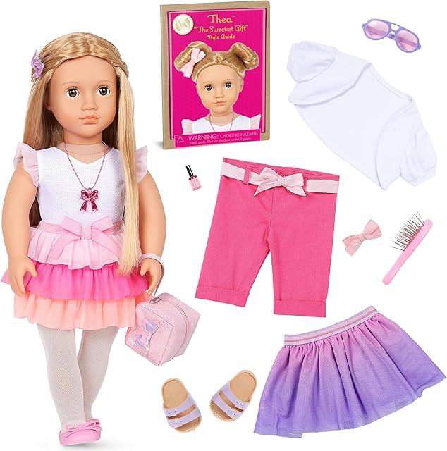 Our Generation REGULAR DOLL, THEA & ACCESSORIES GIFT SET