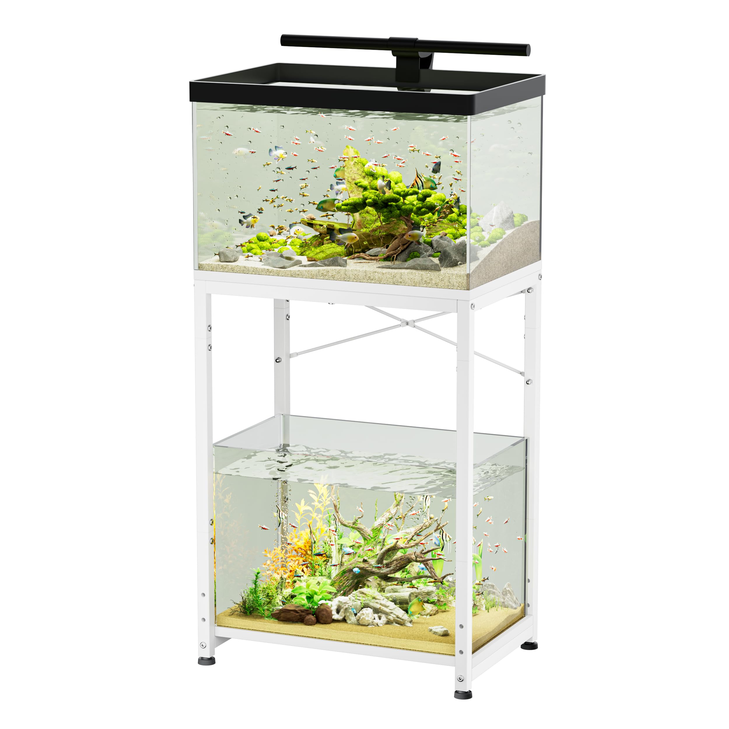 Amazon.co.jp: DEWEL 水槽台 幅45cm 奥行30cm 高さ65cm 下棚高さ三段階