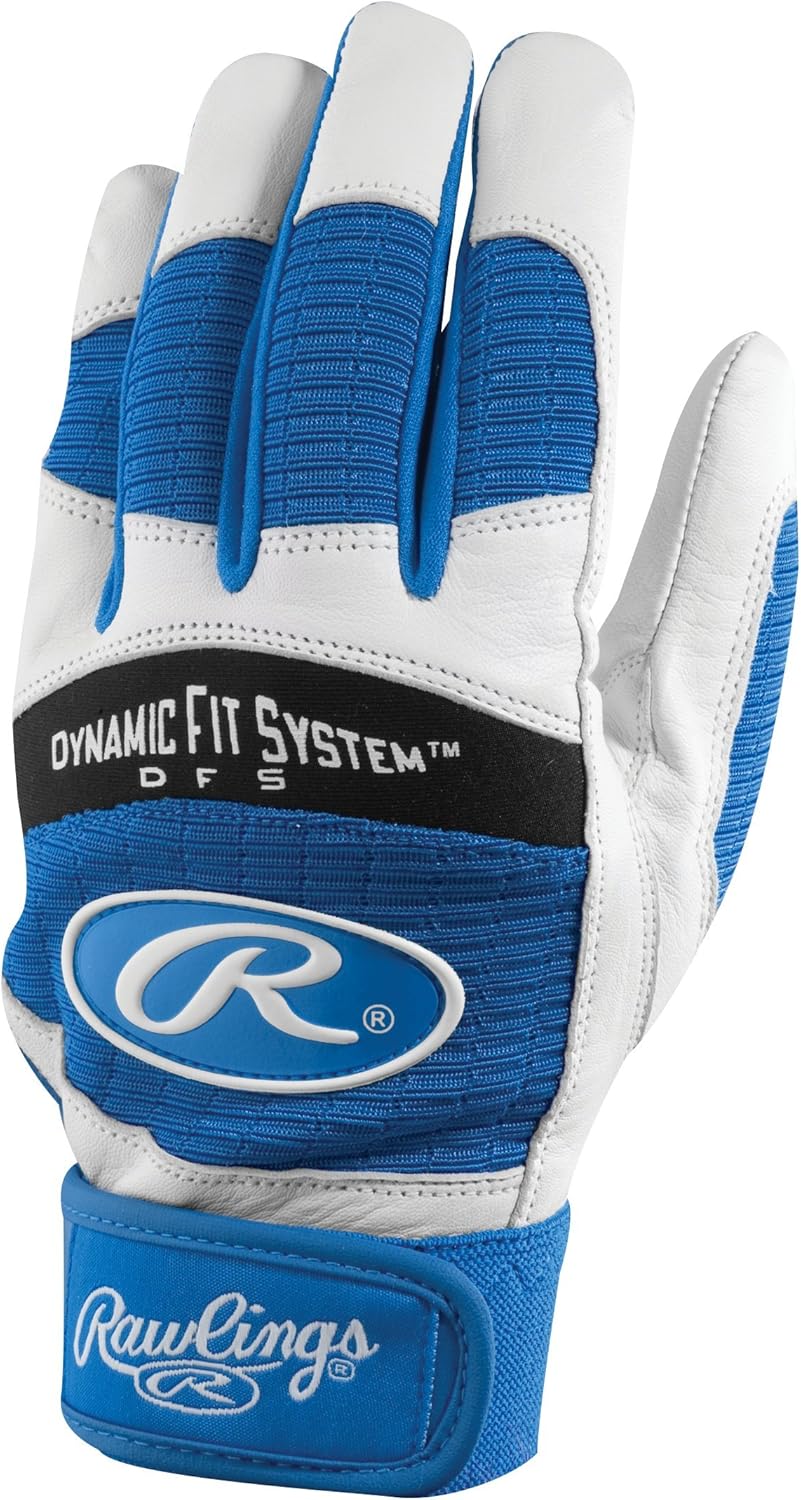 Rawlings BGP355Y Youth Batting Gloves (Royal, XLarge