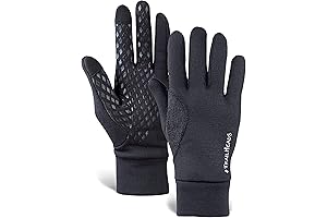 Men's Power Stretch Running Gloves: Conquer Miles, Stay Connected