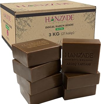 Hanzade Bitkisel Do al El Yap m  Hatay Ard  Katran  Sabunu 3 Kg
