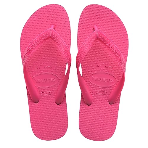 Havaianas - Top Color, Infradito Comode, Resistenti e Leggere, con Suola Antiscivolo, Unisex - Adulto - 37/38 EU - Pink Flux Pink Flux