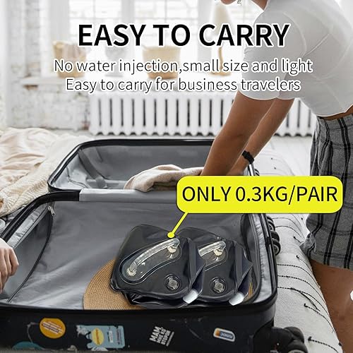 Miniatura 4 de Pesa rusa de agua suave de 71015 libras, pesas llenas de agua para ejercicio de fitness, juego de mancuernas de agua portátiles, pesas rusas