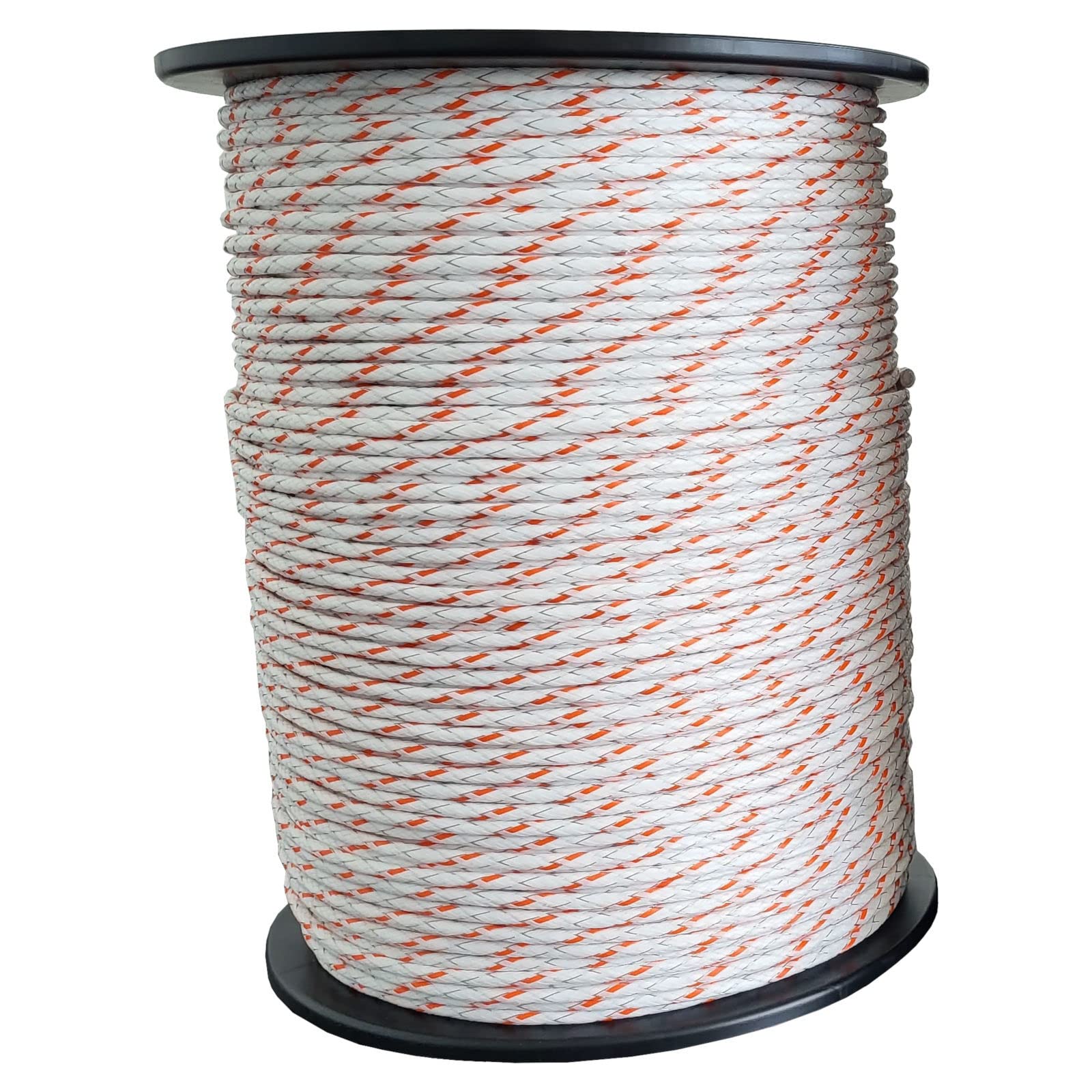 Corda Elettrica Per Recinzione Agrarzone Basic | 6 Mm X 1000 M | Bianca Con Fili Inox