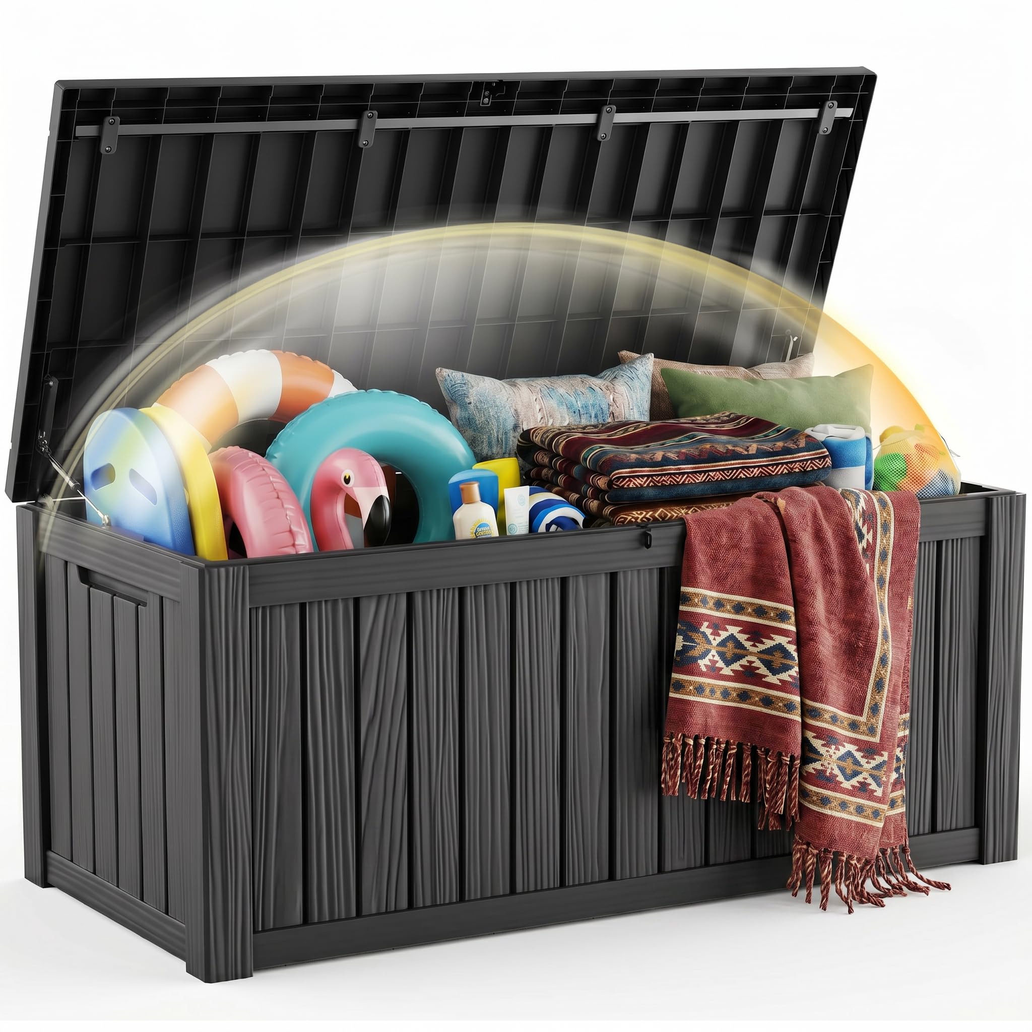 EFU Outdoor Storage Box 230 Gallon Deck Box