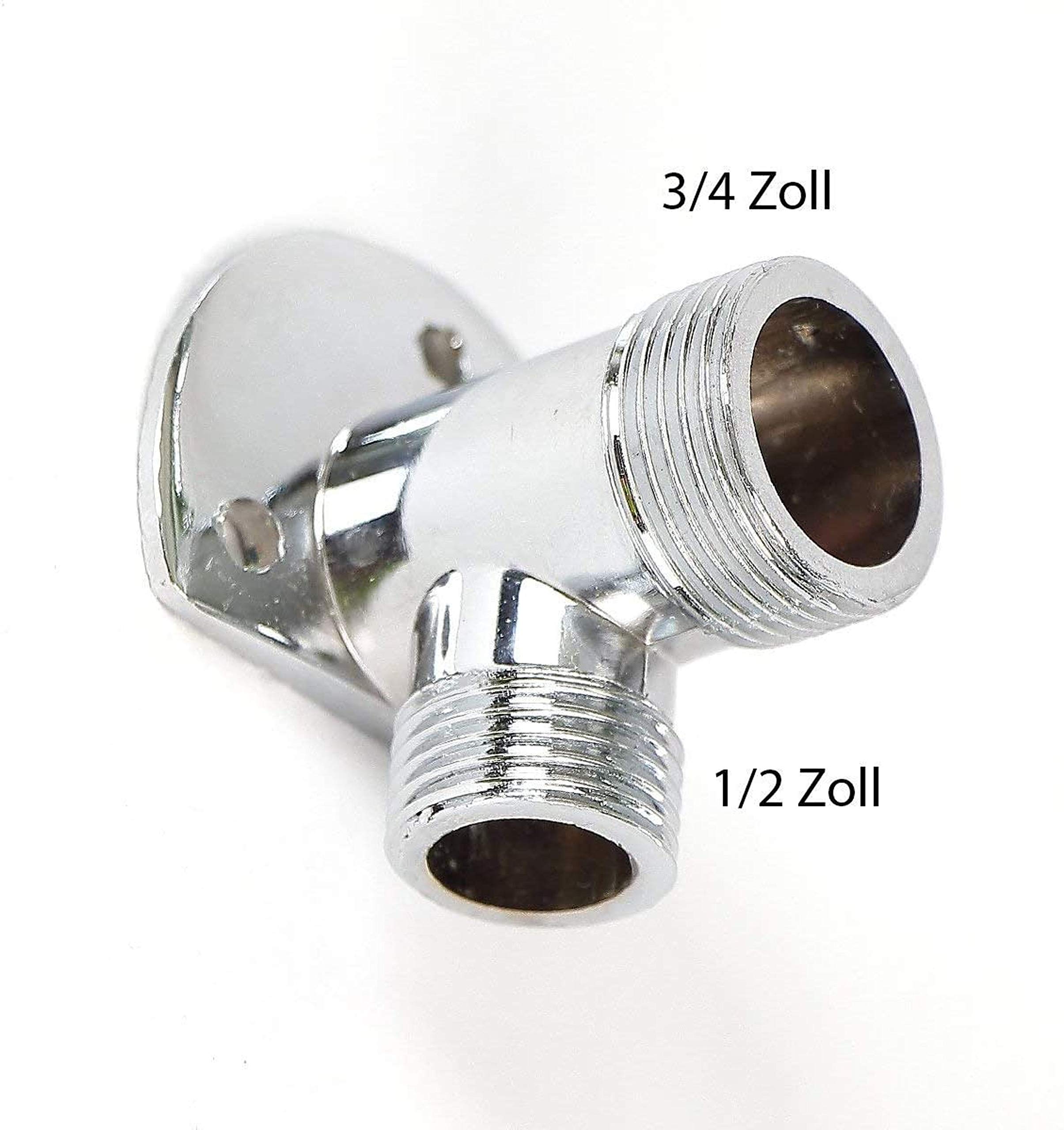 Disco de pared y brazo de pared en diferentes variantes/longitud, brazo de entrada de pared, forma y longitud: disco de pared 4 1/2AG a 3/4 AG